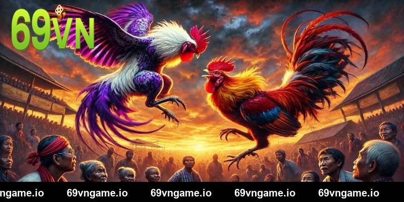 Đá gà 69VN sở hữu gà hay và chiến